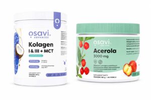 Kolagen I & III + MCT i Acerola – zestaw Osavi